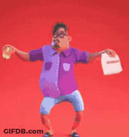 Grub Hub Guy Dancing GIF