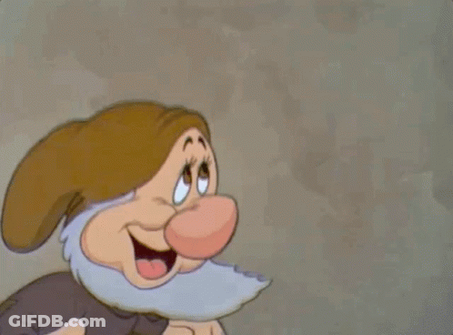 Grumpy And Dopey From Snow White GIF
