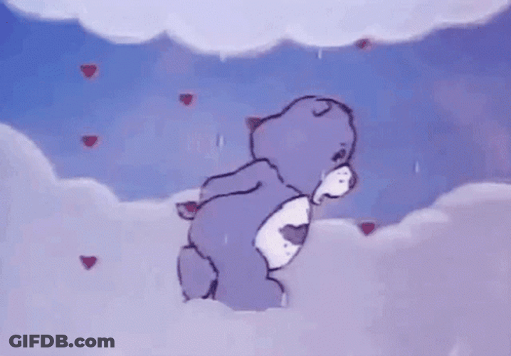 Grumpy Care Bear GIF