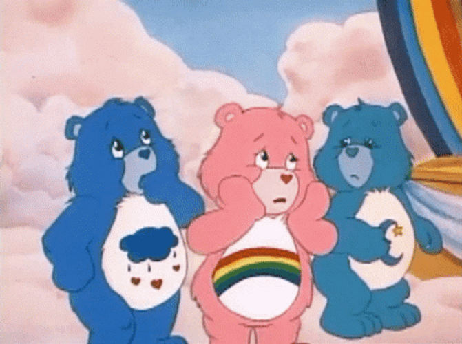 Grumpy Cheer Bedtime Care Bear GIF
