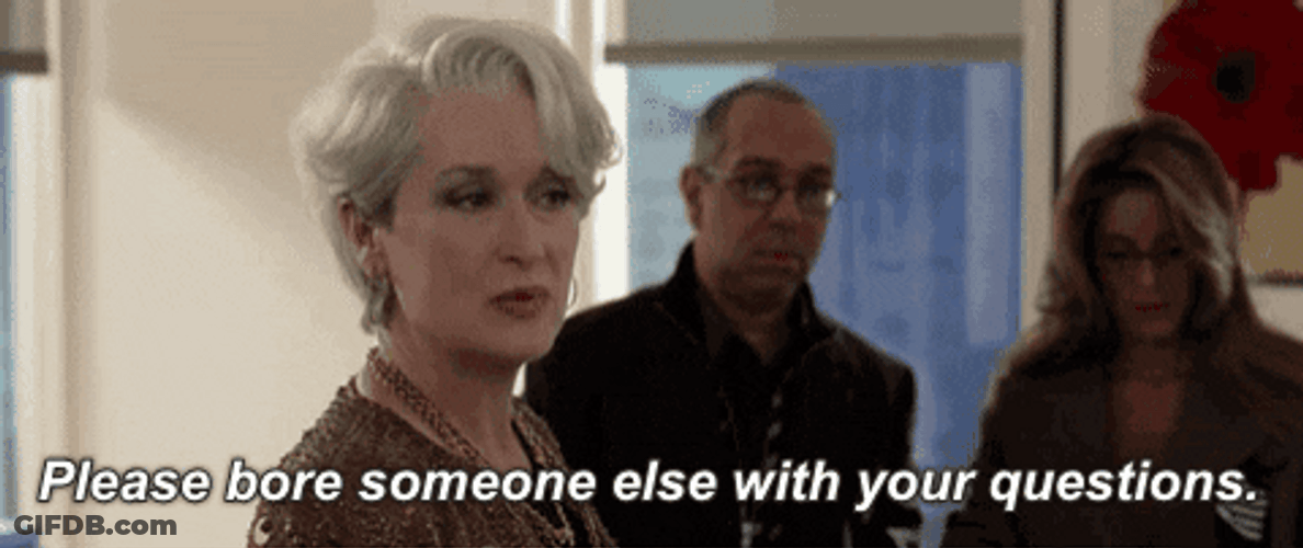 Grumpy Meryl Streep Miranda Priestly Nonchalant GIF
