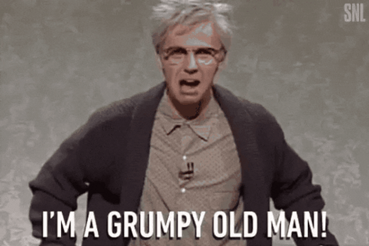 Grumpy Old Men Dana Carvey SNL GIF