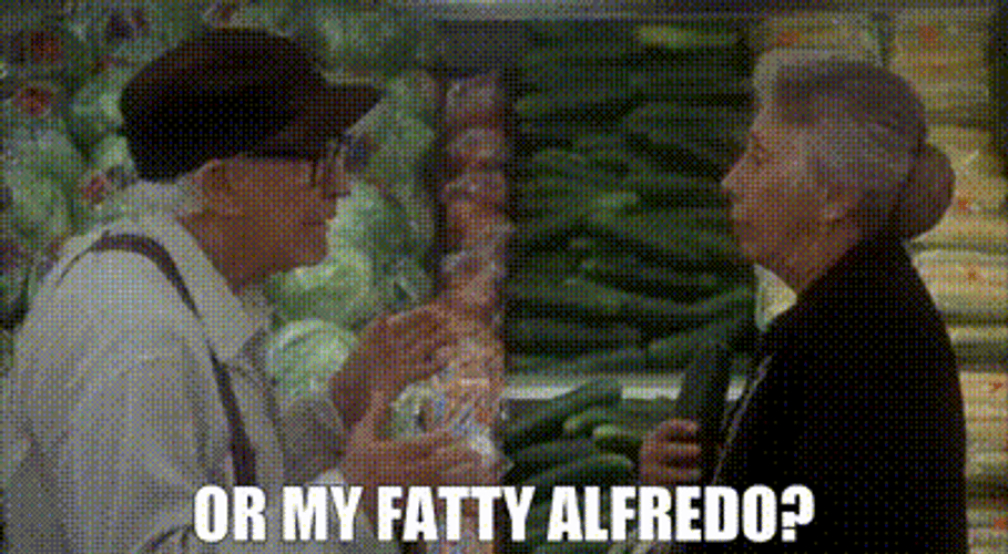 Grumpy Old Men Fatty Alfredo GIF