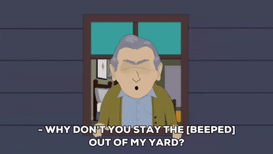 Grumpy Old Men South Park GIF