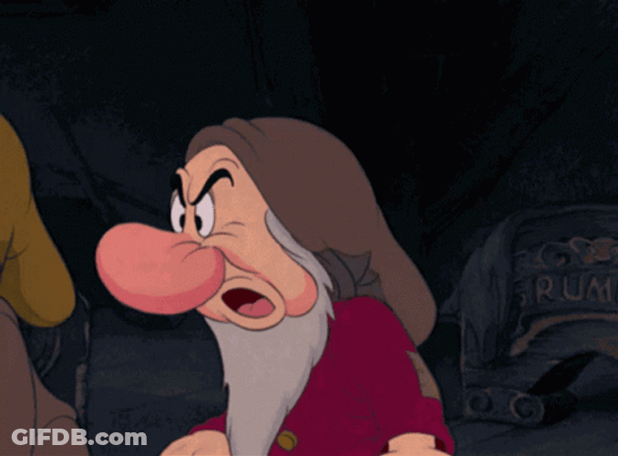 Grumpy The Dwarf GIF