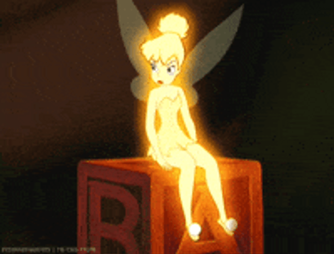 Grumpy Tinkerbell No GIF