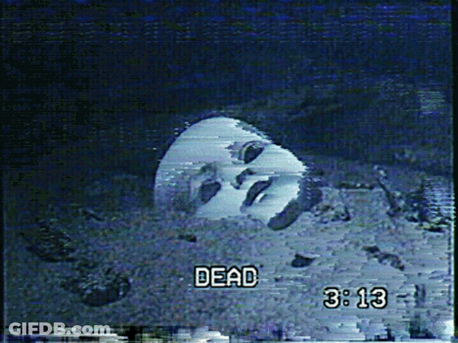 Grunge Aesthetic Dead Glitch GIF