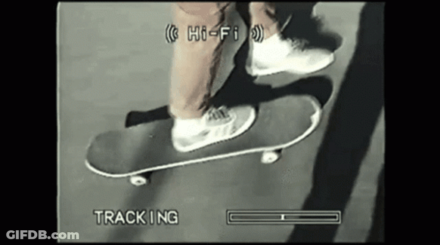 Grunge Aesthetic Skateboarding Camera GIF