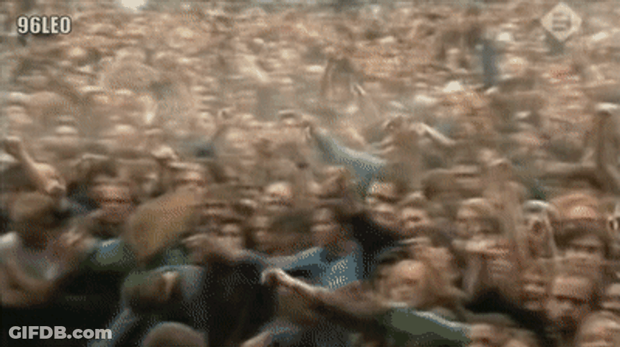 Grunge Music Concert Pearl Jam Alive GIF