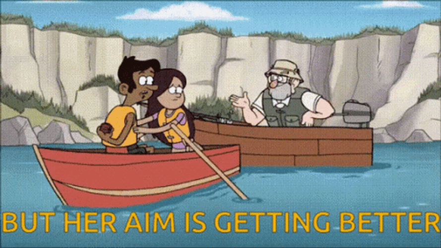 Grunkle Stan Aim Getting Better GIF