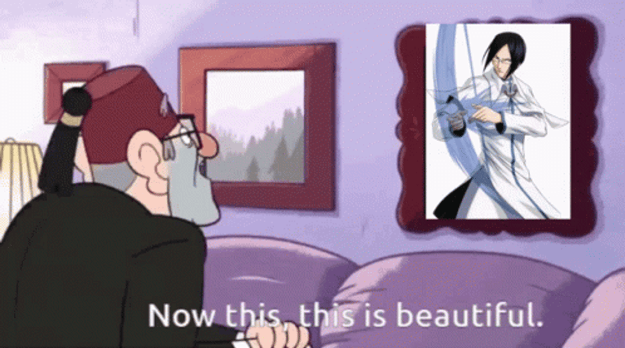 Grunkle Stan Beautiful Uryu Ishida GIF
