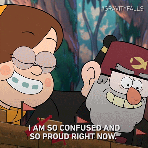 Grunkle Stan Confused And Proud GIF