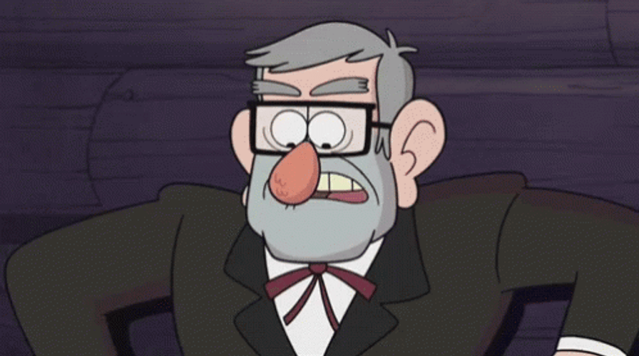 Grunkle Stan I Don't Even Know GIF