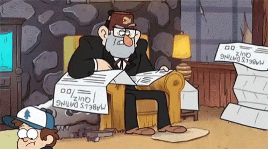 Grunkle Stan What Is This Russia GIF