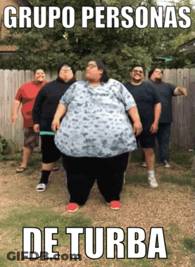 Grupo Personas De Turba Group Of Men Standing Together GIF