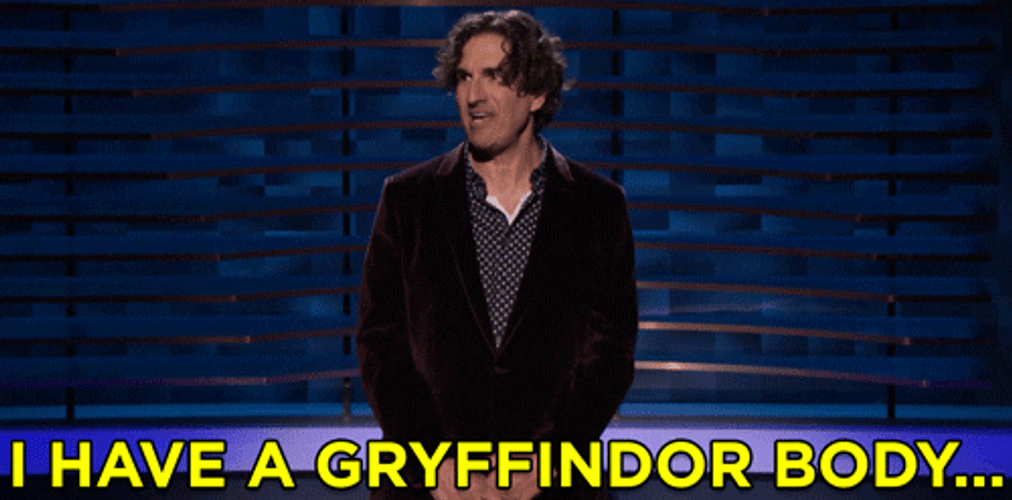 Gryffindor Body But Hufflepuff Soul GIF