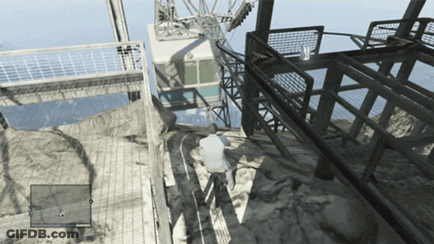 GTA Guy Glitch GIF