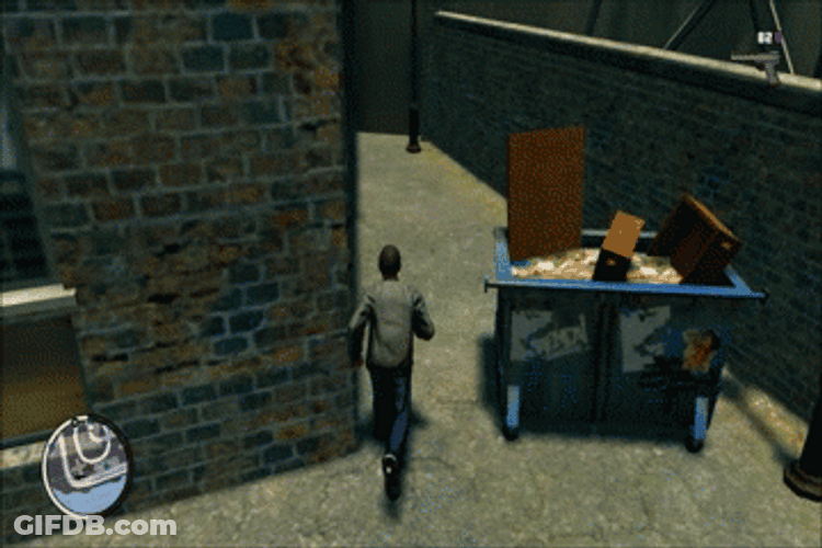 GTA Guy Trying To Escape GIF