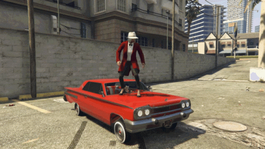 GTA Lowrider Car GIF