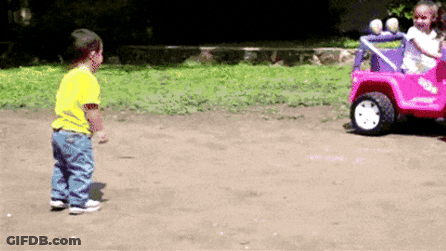 Gta Wasted Crying Kid Getting Hit By A Toy Car GIF
