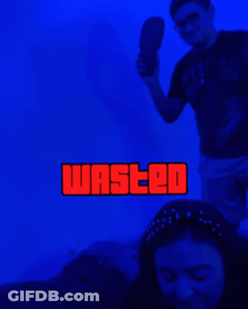 Gta Wasted Slapping Using A Slipper GIF