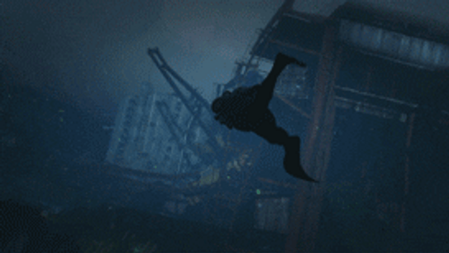 Gta5 Diving Open Sea Airplane GIF