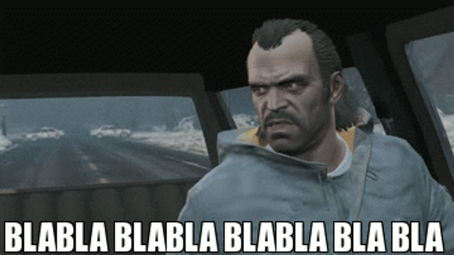 Gta5 Trevor Bla Bla Bla Don't Want To Hear It GIF