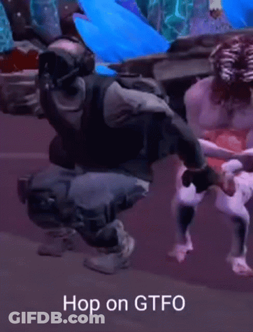 Gtfo Monster Sea Afraid GIF