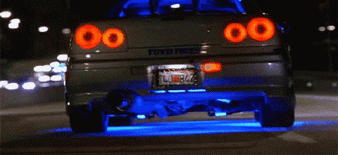 Gtr R34 Car Fast Ride GIF