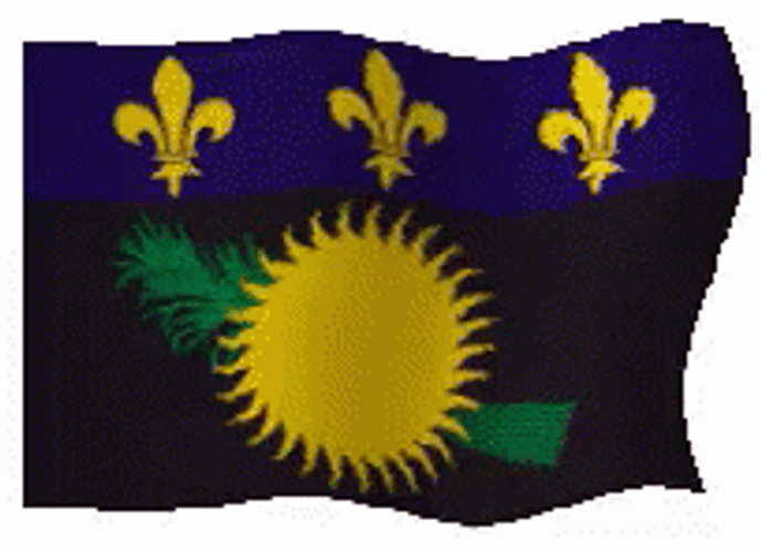 Guadeloupe Flag GIF