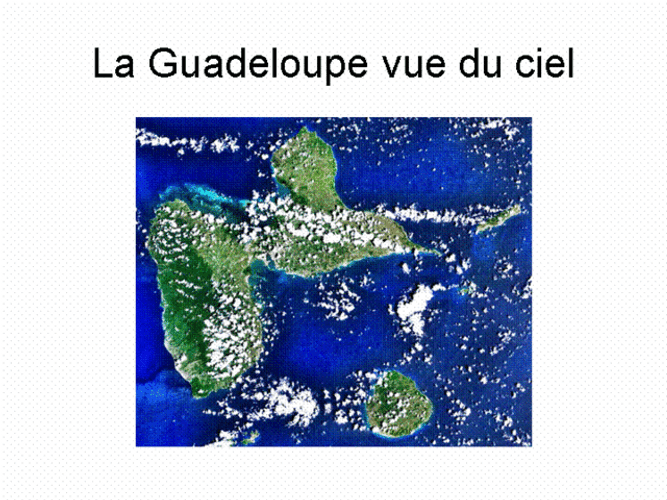 Guadeloupe Sky View GIF