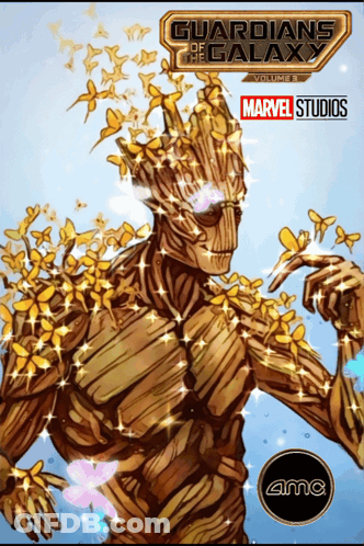 Guardians Of The Galaxy Volume 3 Cover GIF