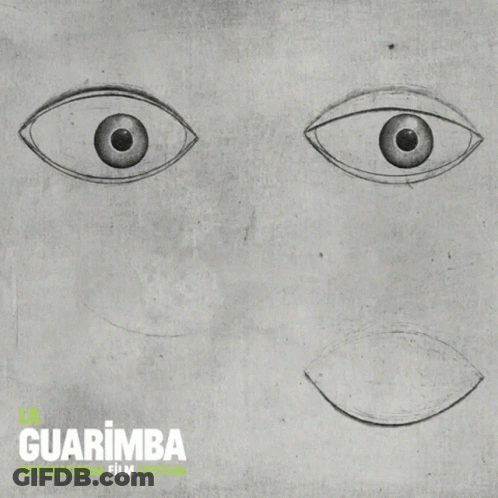 Guarimba International Film Festival Poster With Four Eyes GIF