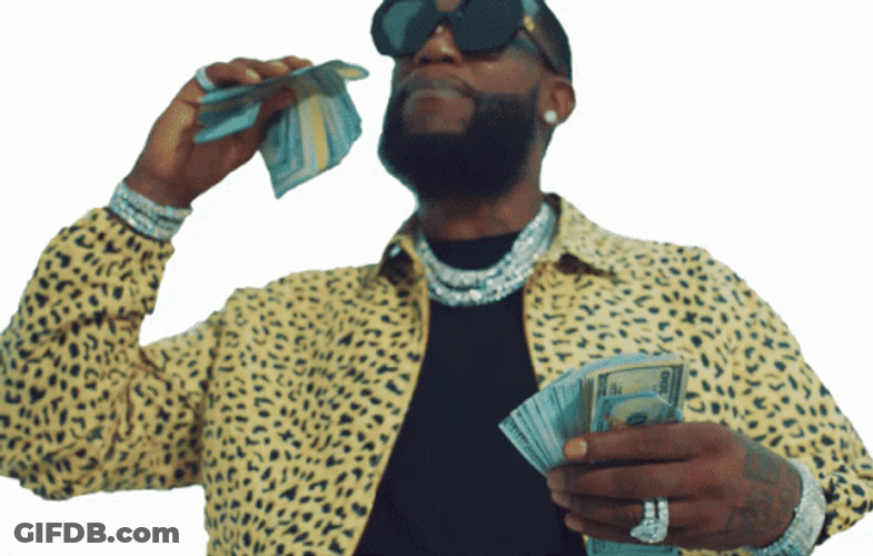 Gucci Mane Flexing His Money GIF
