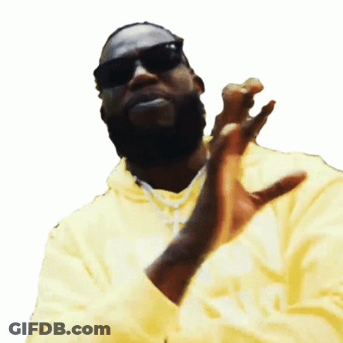 Gucci Mane Hand Gesture GIF
