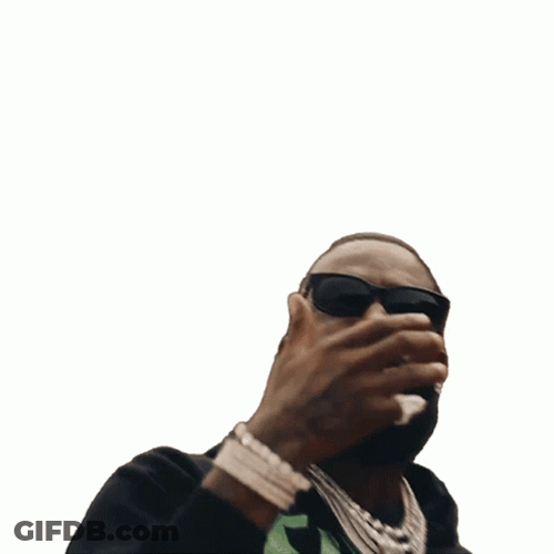 Gucci Mane With His Jewelries GIF