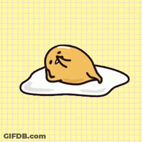 Gudetama Lazy Egg Rest Sleep GIF