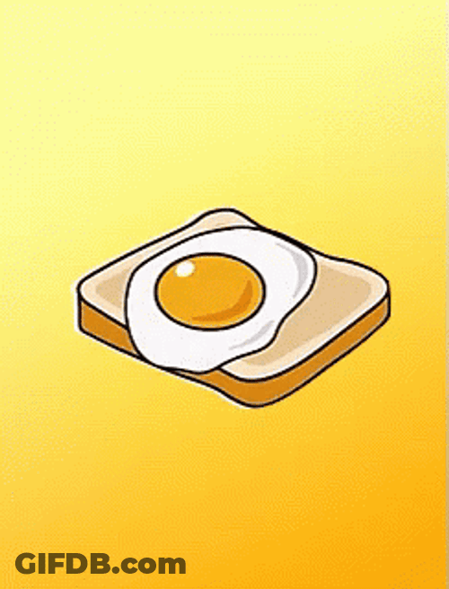Gudetama Lazy Egg Slide Talking Sandwhich GIF
