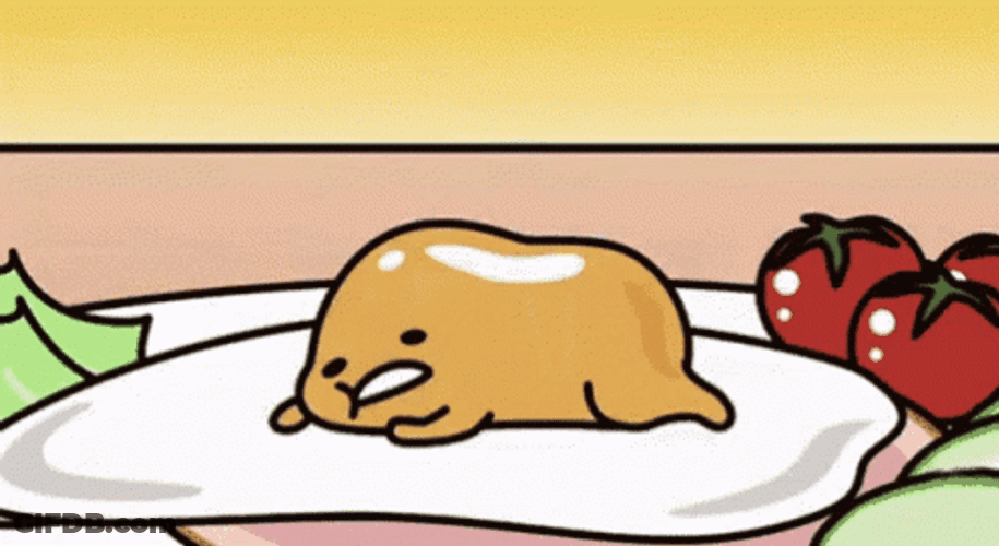 Gudetama Lazy Egg Talking Tired GIF