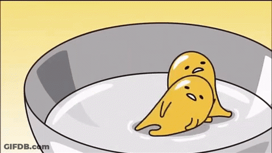Gudetama Lazy Egg Twins Sleep GIF