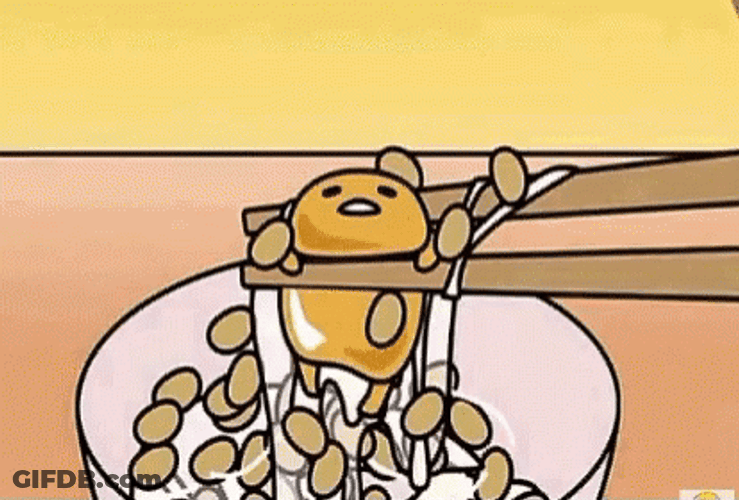 GudetamaLazy Egg Nato Cute Fall GIF