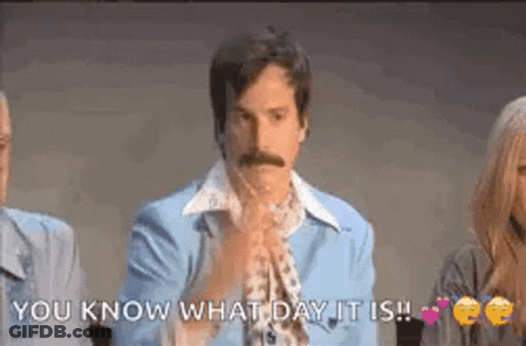 Guess What Day It Is Confetti Burst GIF