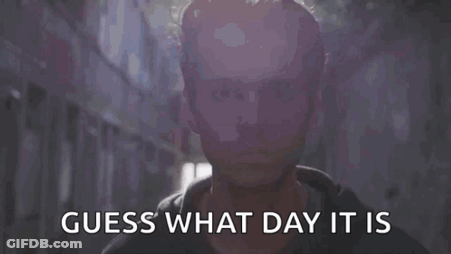 Guess What Day It Is Dakota Man GIF