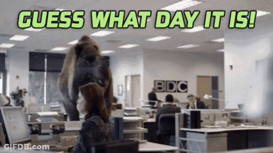 Guess What Day It Is Pump Day GIF