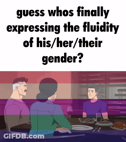 Guess Who's Finally GIF