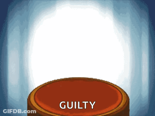 Guilty Button GIF