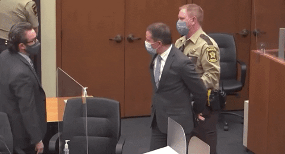 Guilty Chauvin Floyd In Handcuffs GIF
