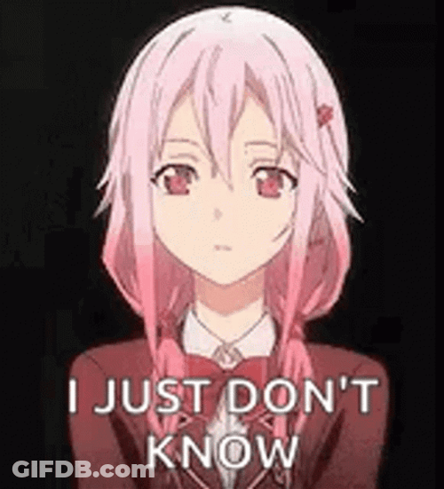 Guilty Crown I Dunno GIF