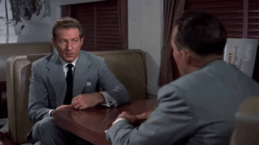 Guilty Danny Kaye Listening GIF