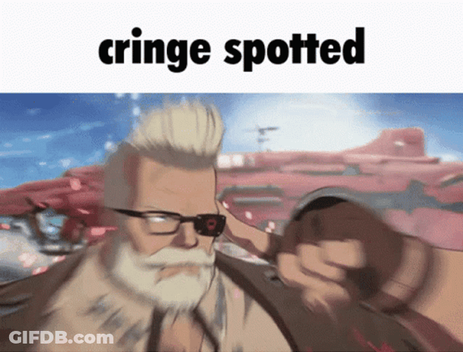 Guilty Gear Cringe Spotted Meme GIF